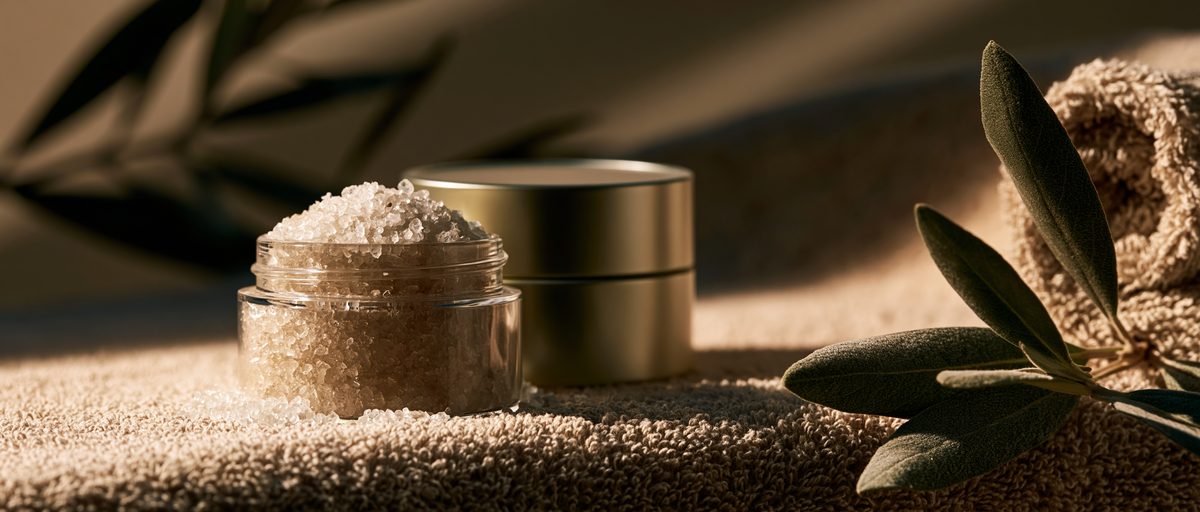 Israeli pampering package with minerals from the Dead Sea